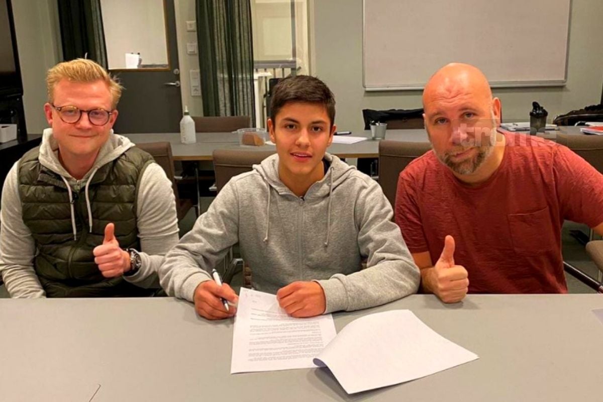 Matteo Pérez firmó contrato con el Hammarby de Suecia (Foto: Instagram)