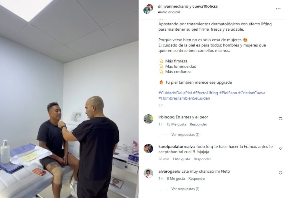 Internautas reaccionan a retoque de Christian Cueva.