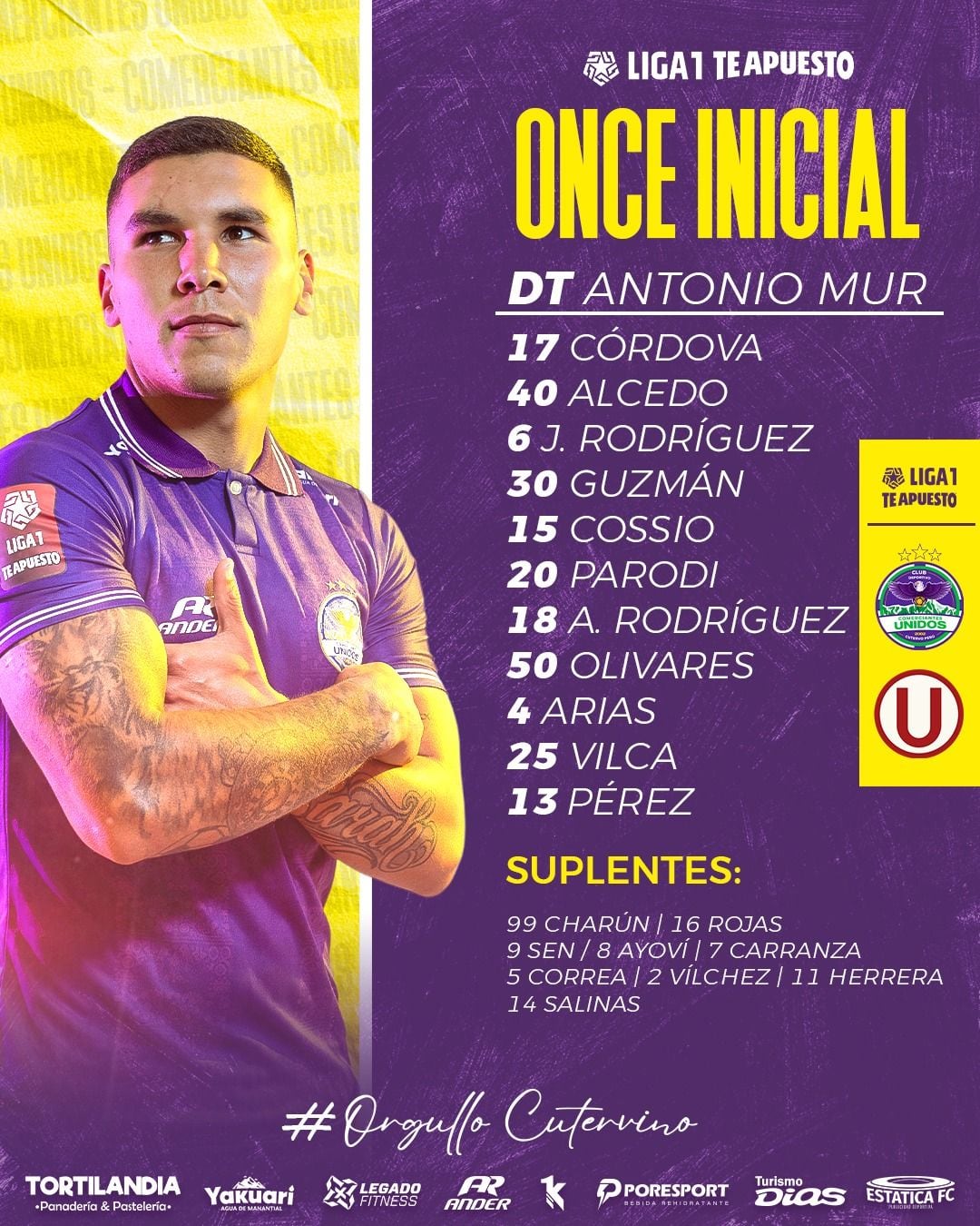 Alineación de Comerciantes confirmada