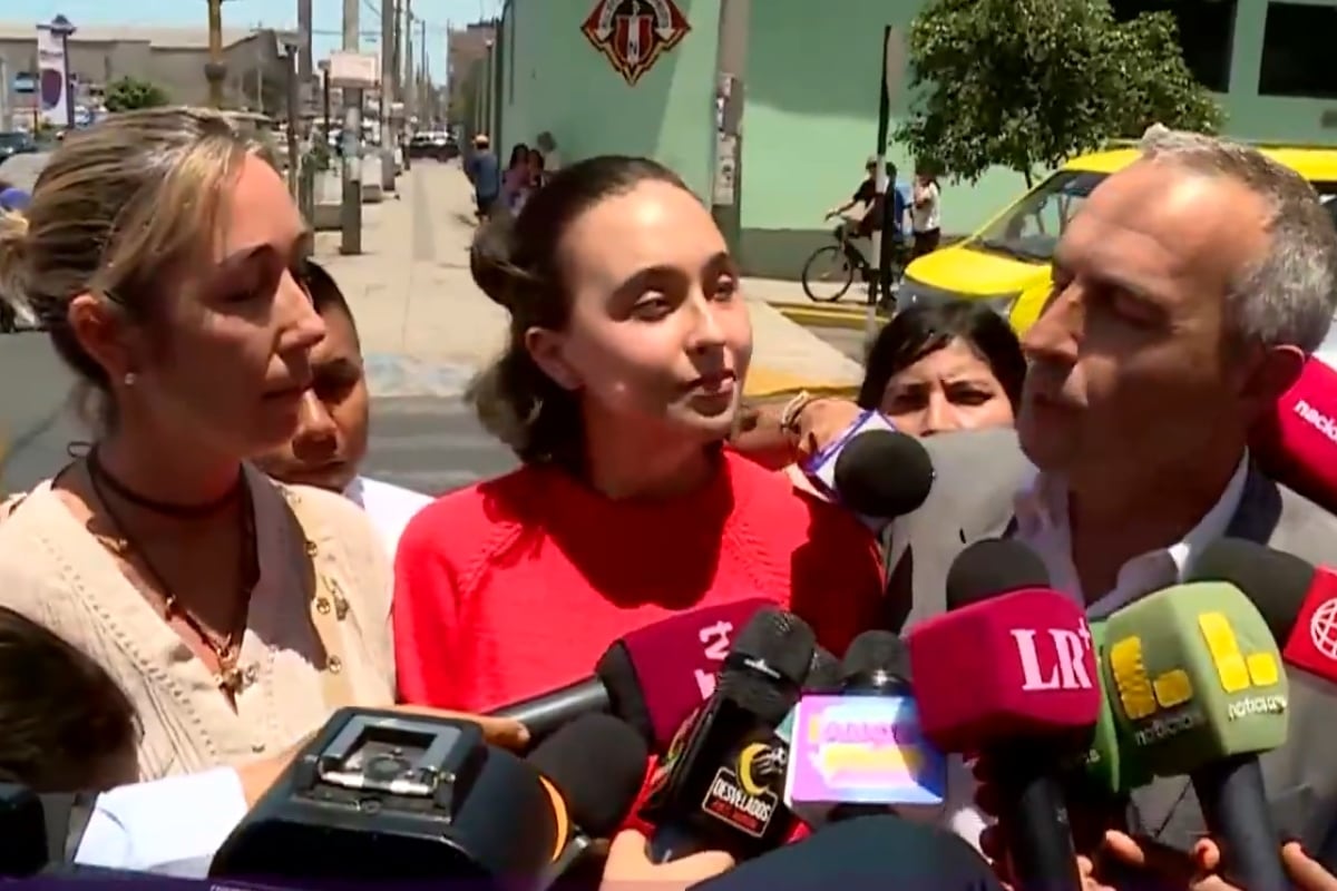Padre de Francesca Montenegro se pronuncia tras difusión de imágenes. (Foto: Captura/Canal N)
