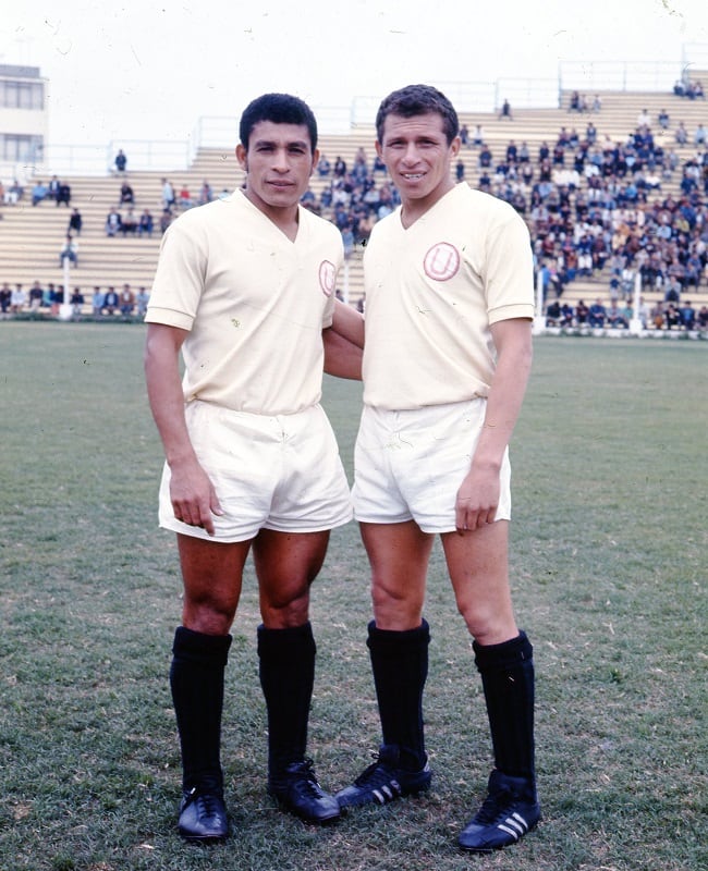 Lucho Cruzado defendió durante toda su trayectoria al club Universitario de Deportes, alternando con destacados jugadores como Héctor Chumpitaz, Roberto Chale entre otros. (Foto: GEC Archivo Histórico)