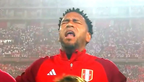 Así se entonó el himno nacional de Perú vs. Argentina. (Video: Movistar Deportes)