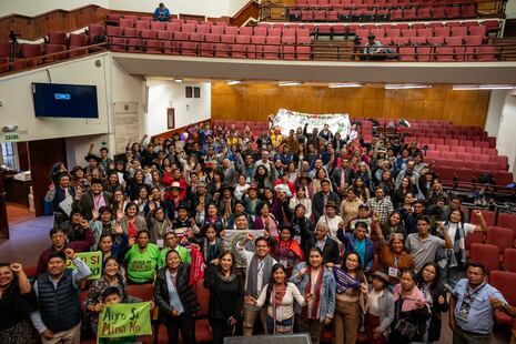 Desde Lima, más de 300 líderes de 25 regiones del Perú exigen acción ambiental y presentan propuestas rum...