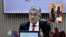 José Domingo Pérez responde por ‘ampay’ con jovencita: “Era una cena y se acercaron comensales a saludarme”