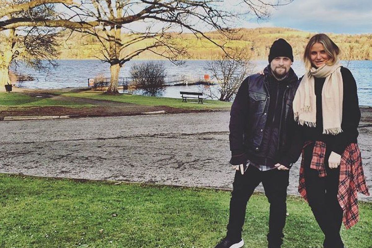 Cameron Diaz y Benji Madden mantuvieron una relación discreta (Foto: Instagram)