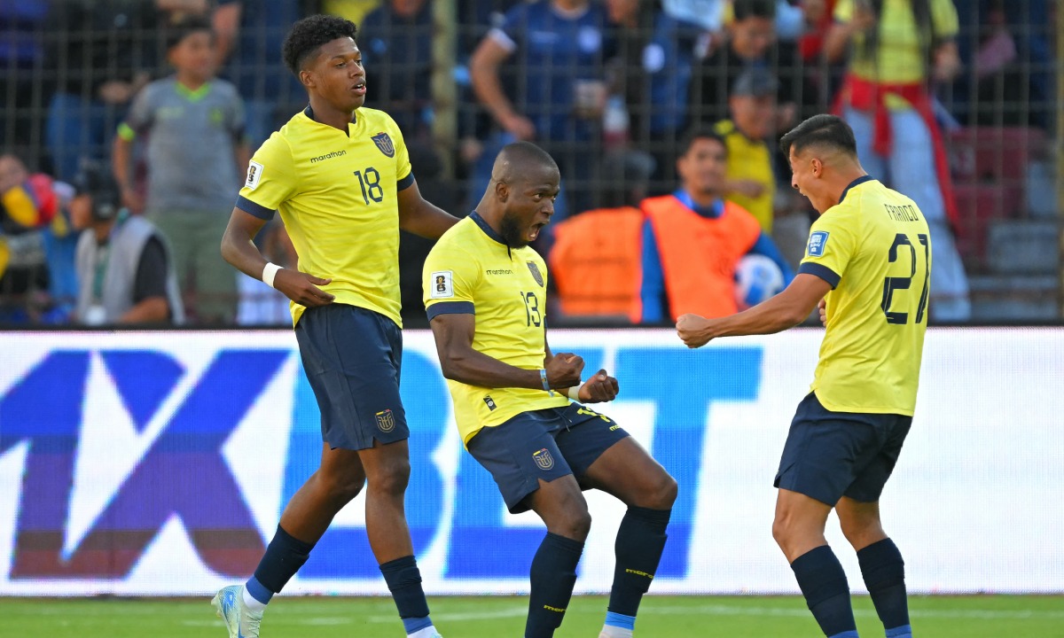 Selección de Ecuador. (Foto: AFP)