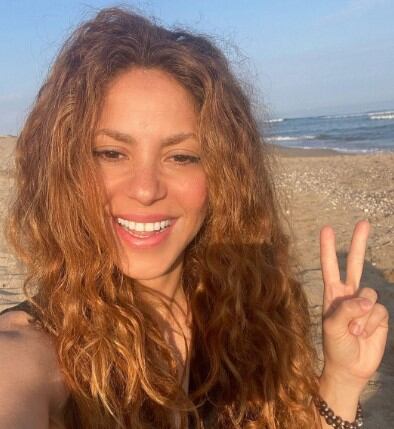 La cantante suele acudir a las playas de Cantabria en busca de paz mental (Foto: Shakira / Instagram)