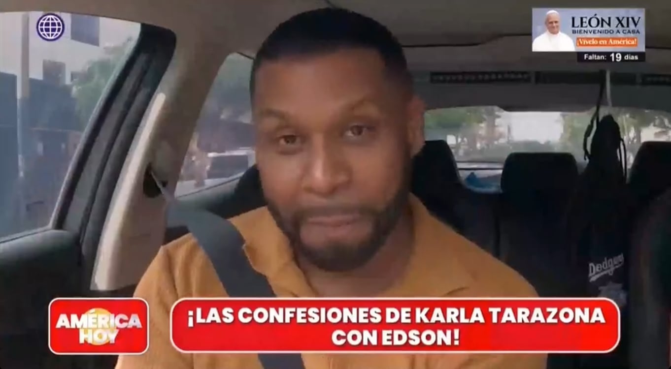Edson Dávila mantuvo a profunda charla con Karla Tarazona