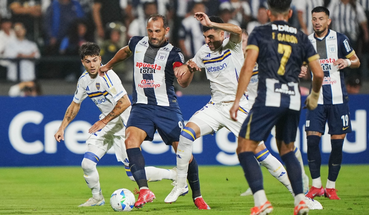 Alianza Lima vs. Boca Juniors este martes. (Foto: @Libertadores).