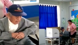 Segunda vuelta electoral: Anciano de 100 años acude a votar en Trujillo | VIDEO