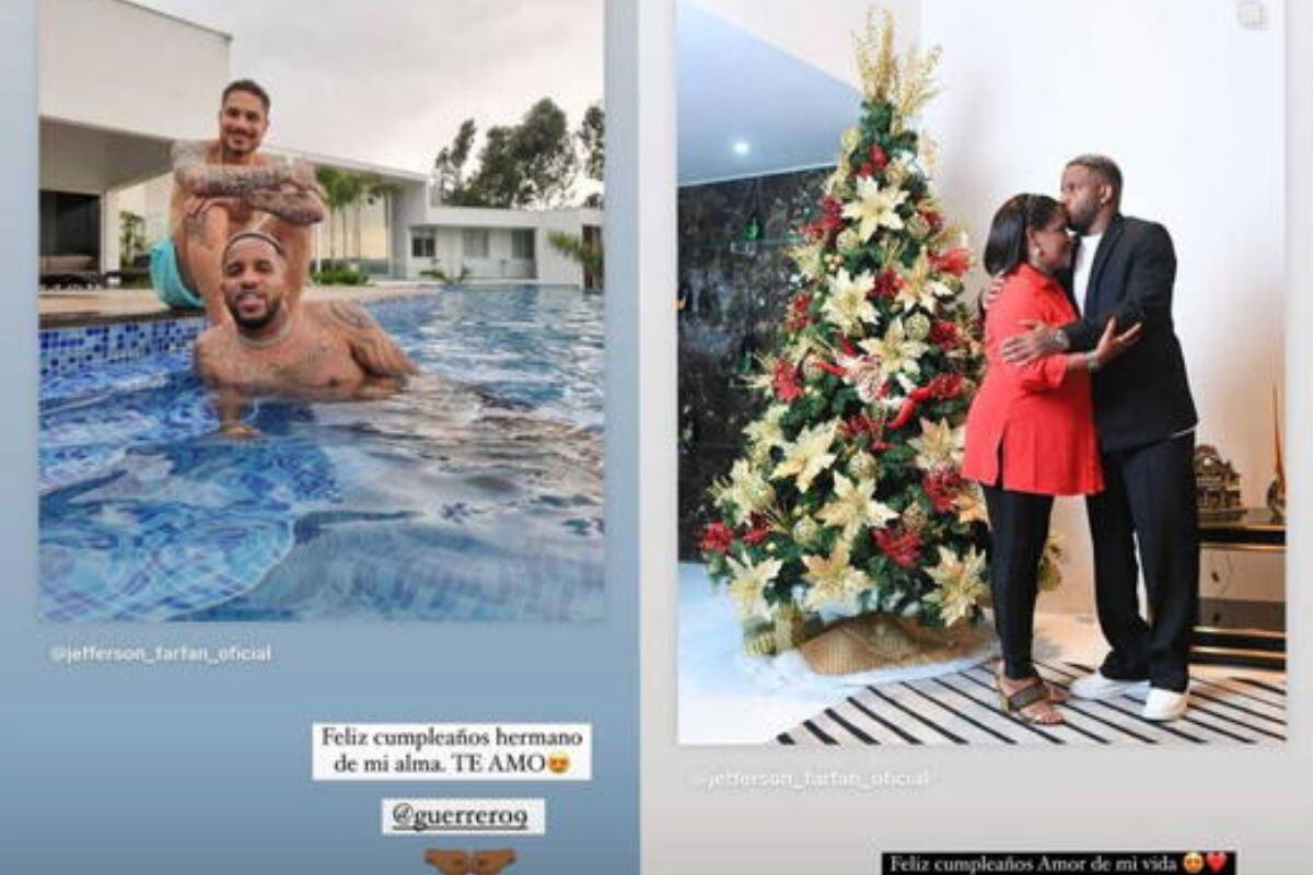 Jefferson Farfán saludó a su madre ya Paolo Guerrero