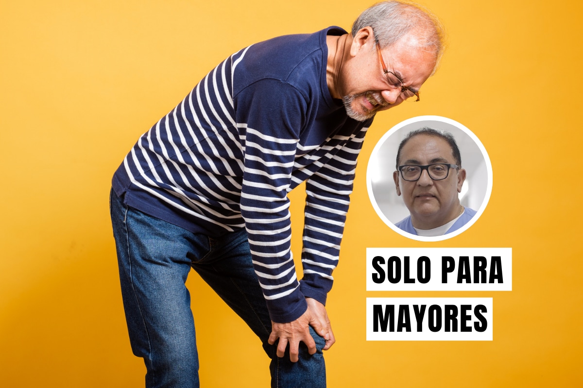 Los calambres en adultos mayores son contracciones musculares dolorosas e involuntarias, muy comunes durante la noche. Foto: composición/Istock