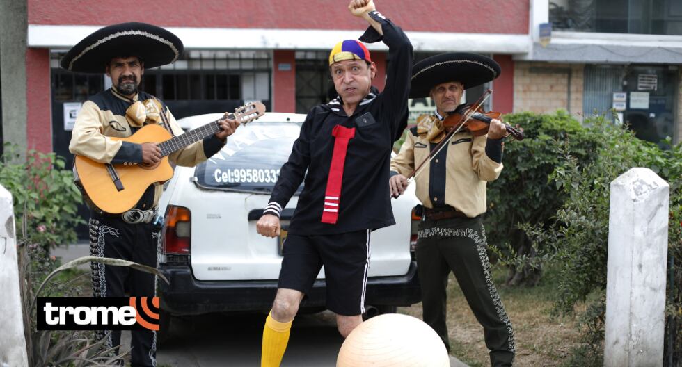 Vecino de La Victoria se caracteriza como 'Kiko peruano'