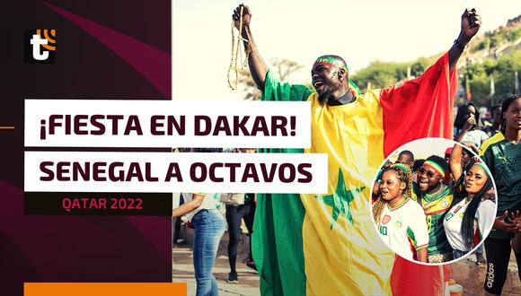 Qatar 2022: hinchas de Senegal y su eufórica celebración tras clasificar a octavos de final