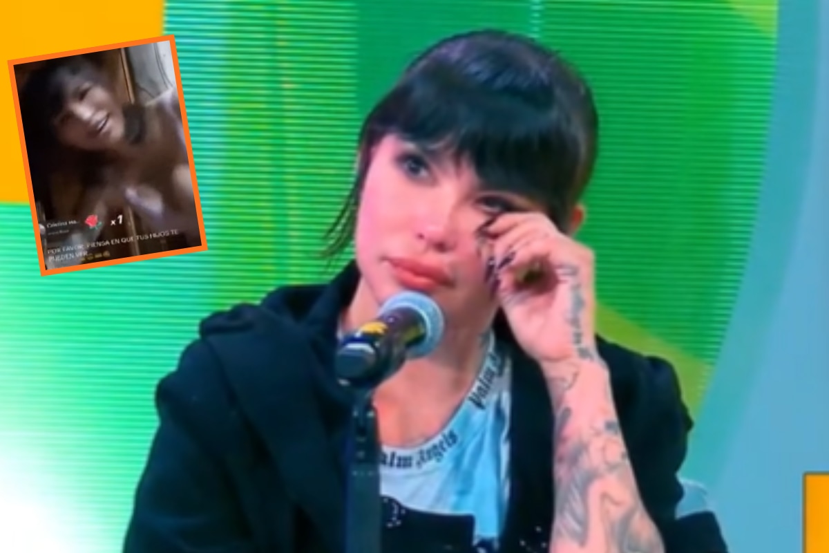 Angie Jibaja pide yape's en transmisión en TikTok. (Redes sociales/ Magaly TV)