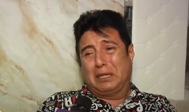 Roly Ortiz a punto de perder la pierna. Foto: Captura de Todo se Filtra | Panamericana Tv