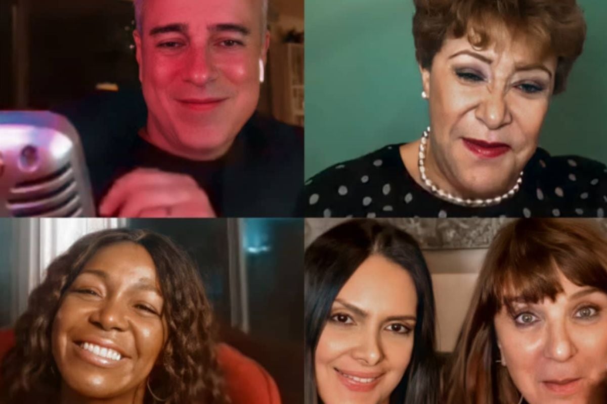 El 'Cuartel de las feas' se reunió en el progam “Night night” de Abello (Foto: Captura de pantalla / Instagram)