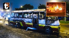 ¡Terror en el Callao! Extorsionadores incendian combi tras negarse a pagar cupos y choferes temen nuevos ataques