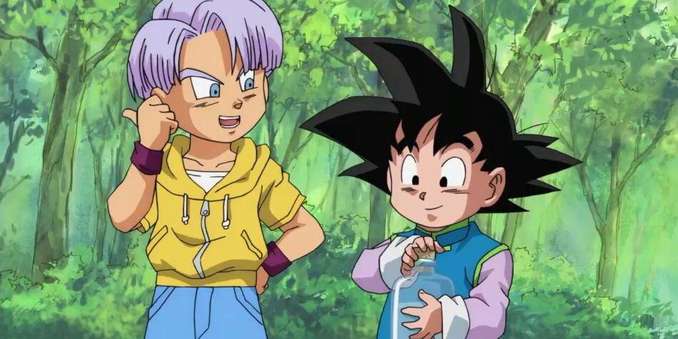 Los pequeños Goten y Trunks también pueden convertirse en Super Saiyajin (Toei Animation)