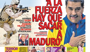 ‘A LA FUERZA HAY QUE SACAR A MADURO’