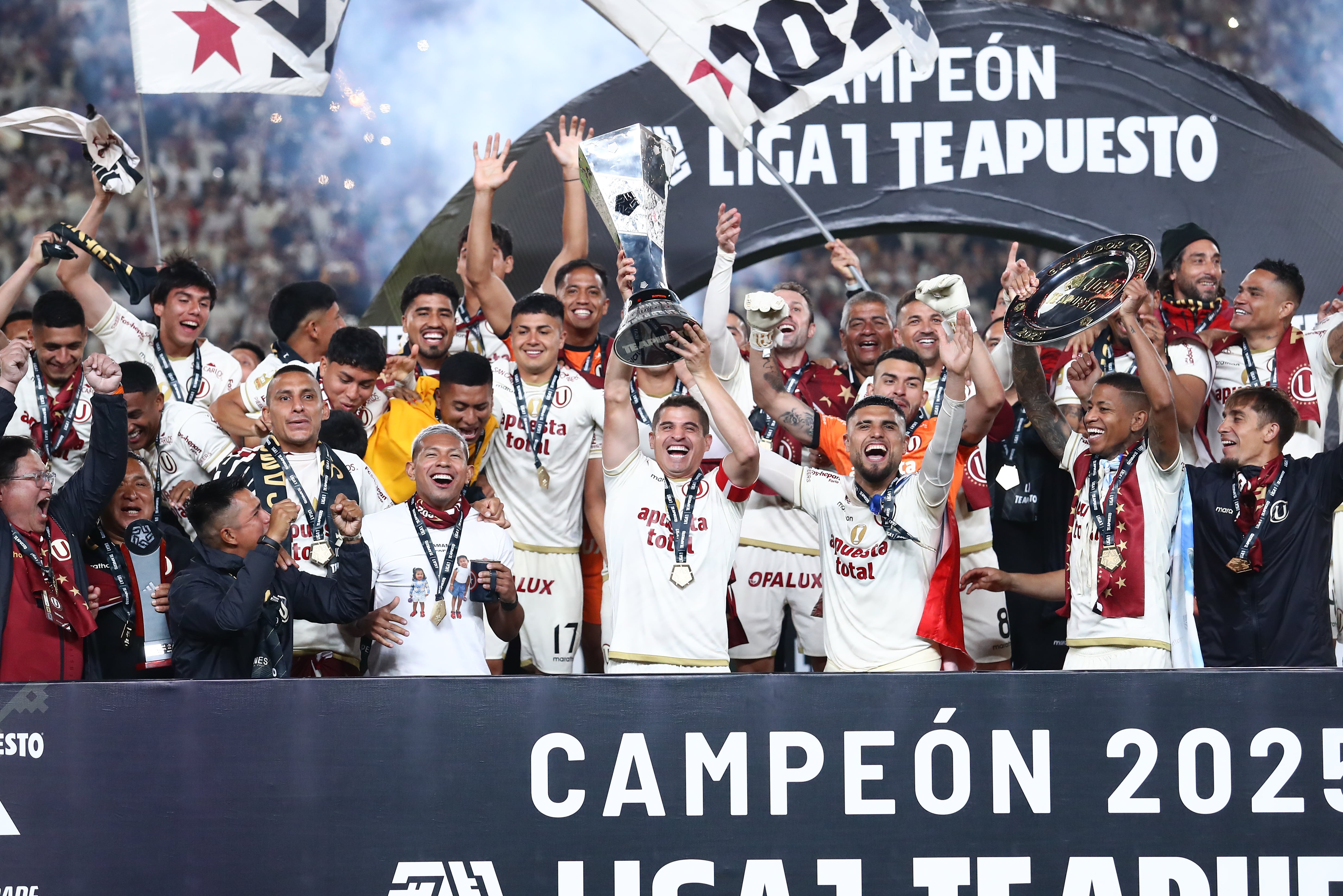Universitario de Deportes es actual tricampeón del fútbol peruano. Foto: Jesus Saucedo / @photo.gec