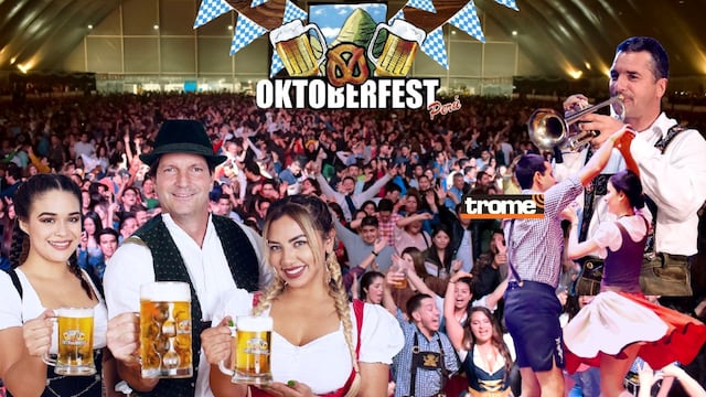 Una nueva edición del Oktoberfest, este gran festival de tradición cervecera de Alemania, ya está en nuestro país. Espera a más de 40 mil personas. (Compos. Isabel Medina / Trome).