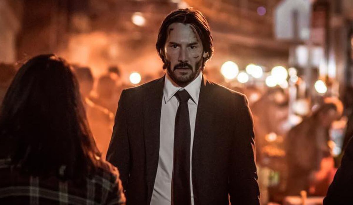 Keanu Reeves en el tráiler final de la cinta “John Wick 4″. (Foto: @johnwickmovie)