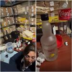 ¡Cantina en municipalidad arequipeña! Separan a funcionarios tras video bebiendo licor en oficinas de Chiguata