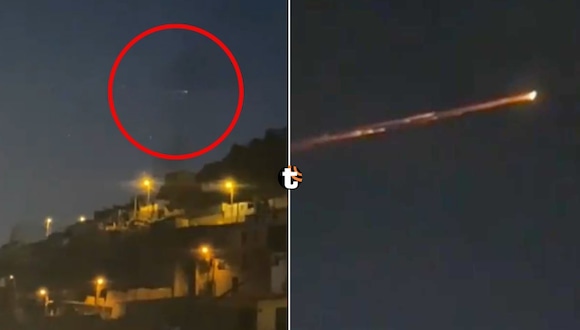 Extraño fenómeno en el cielo de Lima