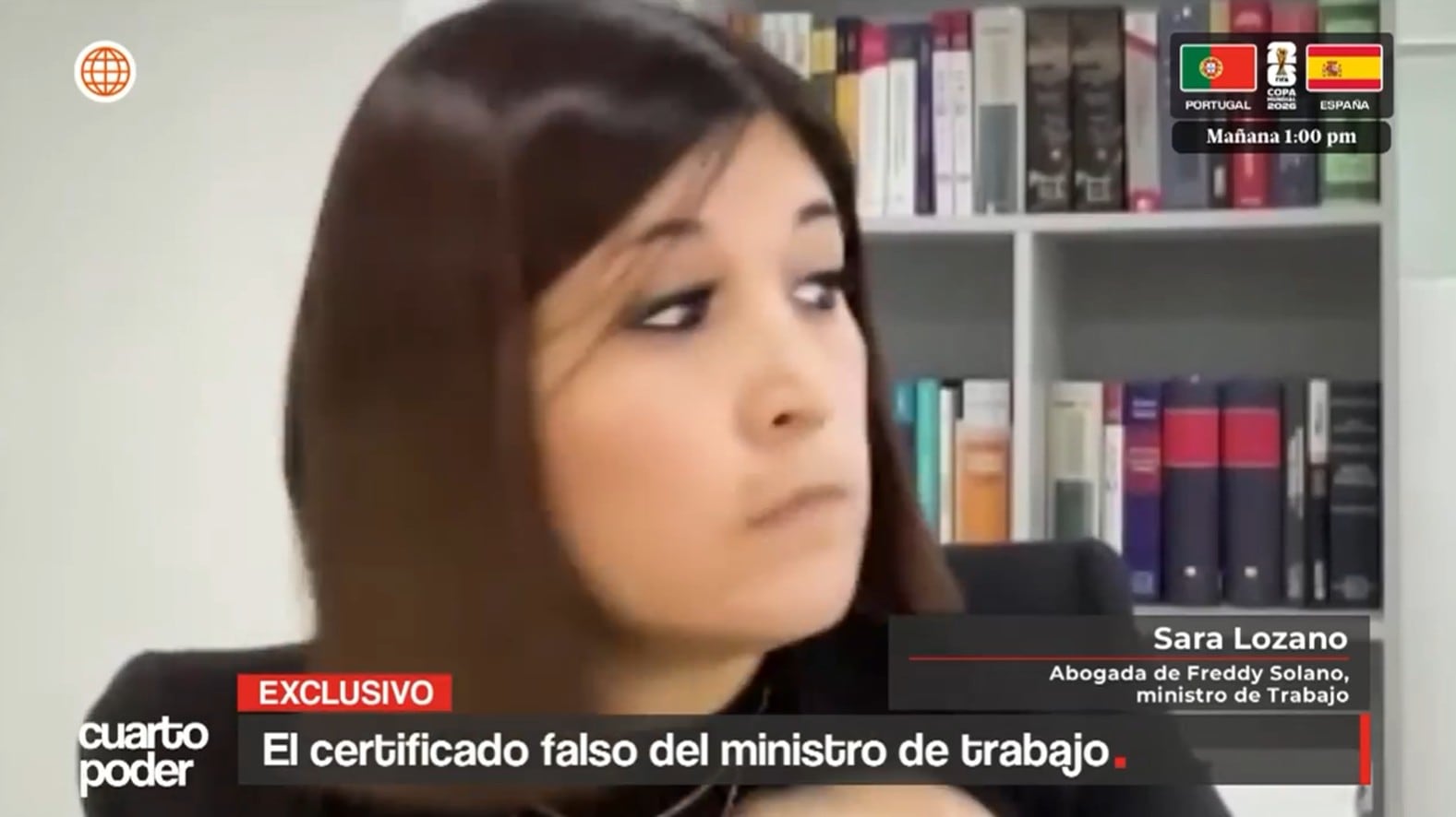 La defensa del ministro rechazó las acusaciones y sostuvo que no se ha elaborado ni presentado ningún tipo de documentación falsa. Foto: Cuarto Poder