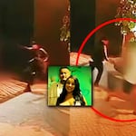 ¡Cámara capta el brutal asesinato de expareja de Angye Zapata! Sicario le dispara y lo persigue cuando escapa del ataque