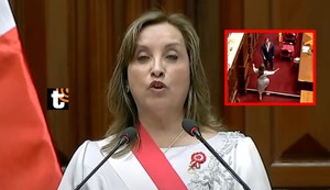 Dina Boluarte y su afectuoso saludo con Eduardo Salhuana: ¿Cómo fue recibida la presidenta en el Congreso?