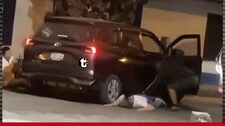 ¡Le dieron un cachazo y lo dejaron tirado! Delincuentes roban miniván a taxista de aplicativo en San Martín de Porres