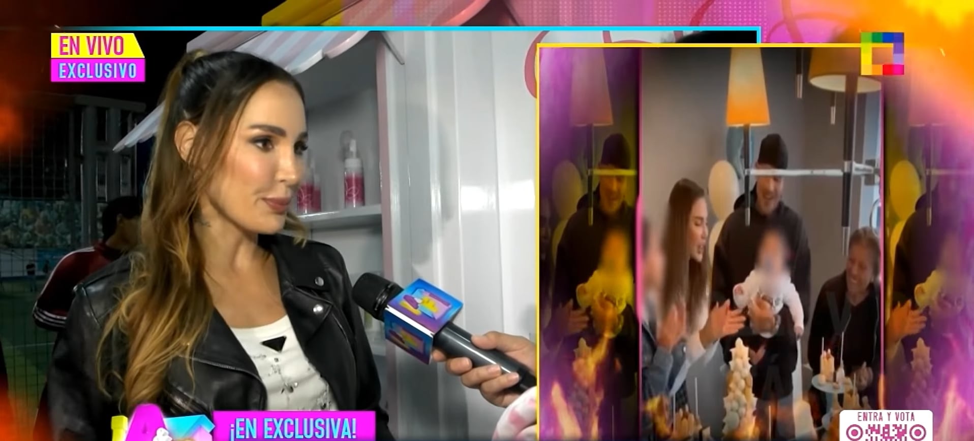 Modelo habló sobre su relación con Paolo Guerrero. (Fuente: Willax)