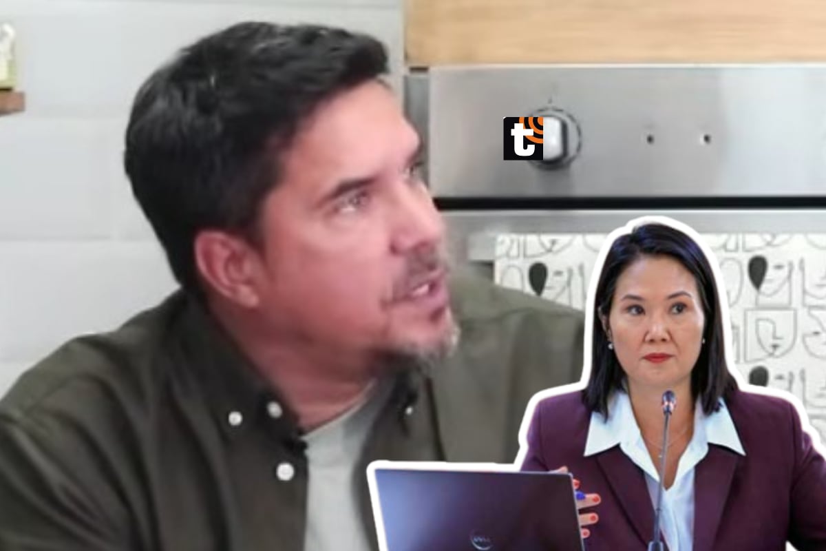 Gabriel Calvo queda en aprietos cuando intentan exponer en vivo su conversación con Keiko y suplica: “Me van a meter en problemas”