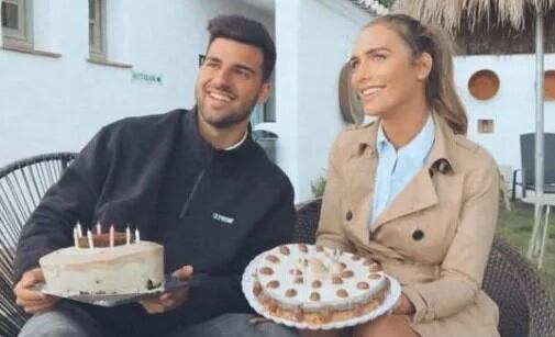 La modelo española junto a Víctor Ortega (Foto: Victor Ortega / Instagram)