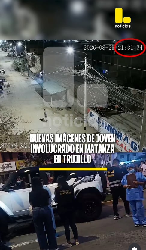 Familia revela imágenes y muestra que joven detenido no participó en secuestro de empresario y matanza en Trujillo.