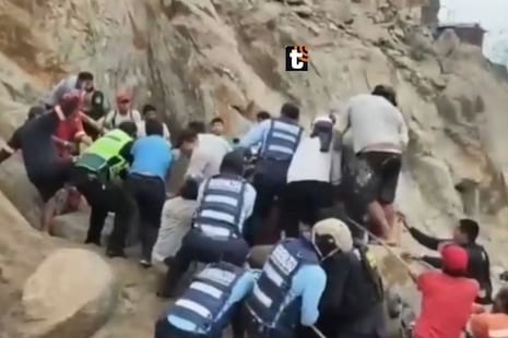 Derrumbe fatal en Lurigancho-Chosica: obrero pierde la vida y deja a dos niños en la orfandad