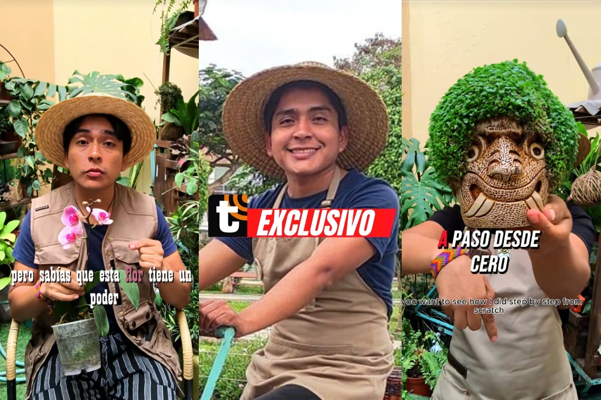 Encuéntralo en TikTok como: @elchicodelasplantas