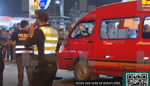 Dos pasajeros y el chofer mueren en violento ataque contra combi ‘Los Rojitos’ en San Juan de Miraflores