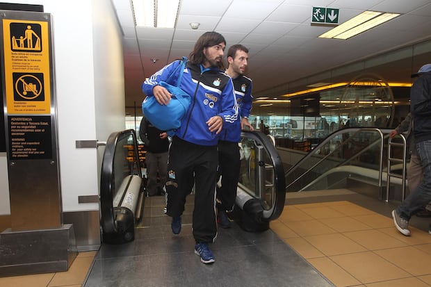 Horacio junto a otro referente como Jorge Cazulo (Foto: GEC)
