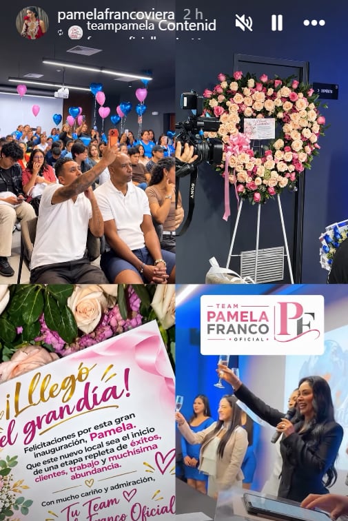 Pamela Franco lanza nuevo negocio.