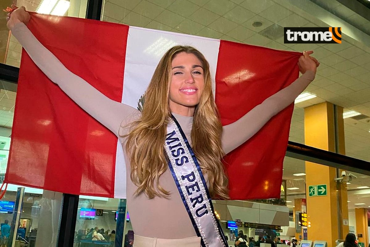 Alessia Rovegno partió a Estados Unidos para participar del Miss Universo 2022.