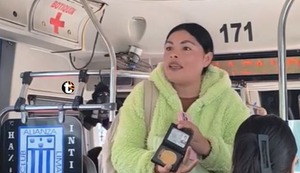 ¡'Lady dos soles’ en problemas! Mujer policía que se negó a pagar pasaje en un bus podría ser dada de baja por abuso de autoridad