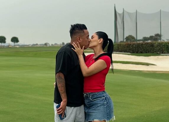 Pamela Franco y Christian Cueva muestran su amor. (@pamelafrancoviera)