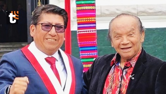 TROME - Waldemar Cerrón plantea declarar Patrimonio Cultural a ‘Melcochita’