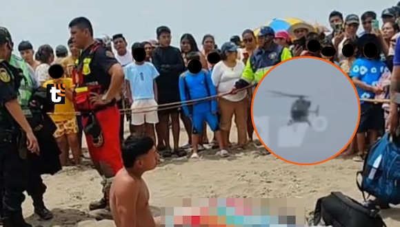 TROME- ¡Tragedia en Huaral! Dos personas mueren ahogadas en la playa Chacra y Mar el primer día del 2026