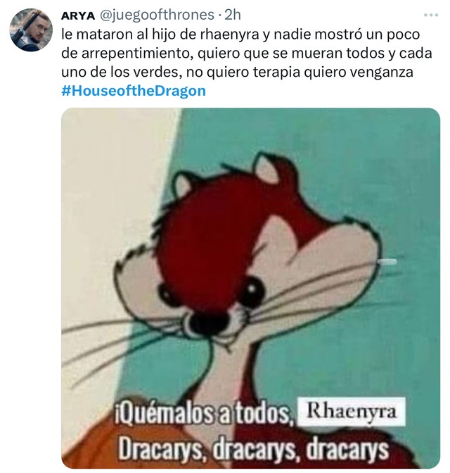 TROME | HOUSE OF THE DRAGON: los memes del estreno de la segunda temporada (Foto: Twitter)