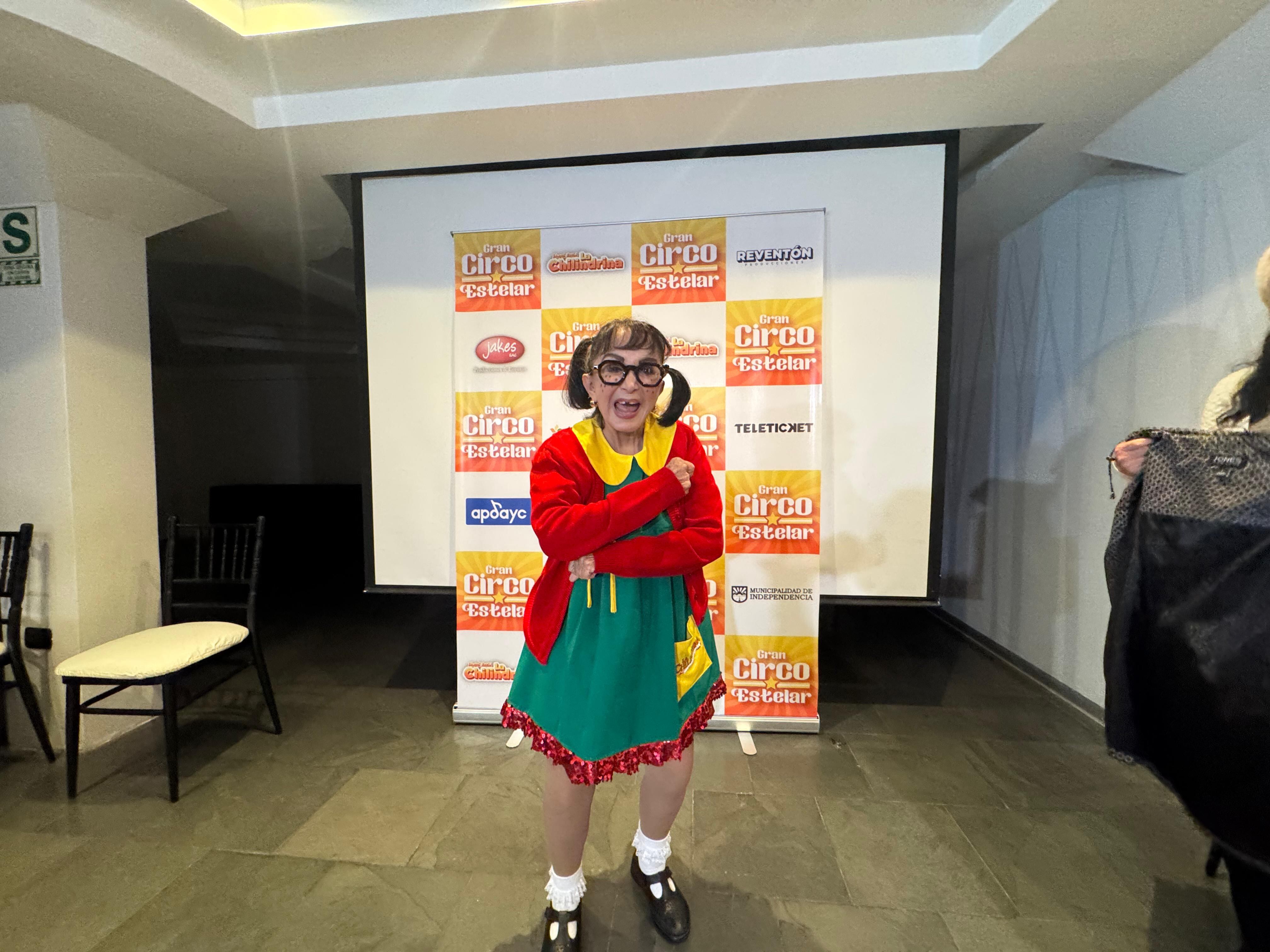 La Chilindrina llega al Perú