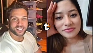 Nicola Porcella se queda EN SHOCK al hacer en vivo en TikTok con hija de Luigui Carbajal: “¿A qué edad te tuvo?”